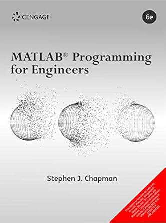 MATLAB Programming for Engineers