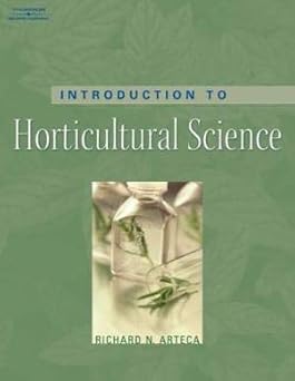 Introduction To Horticultural Science
