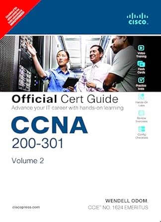Ccna 200-301 Official Cert Guide, Volume 2