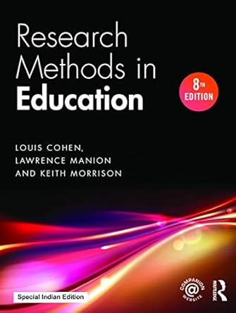 Research Methods In Education