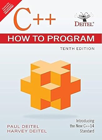 C++ How To Program