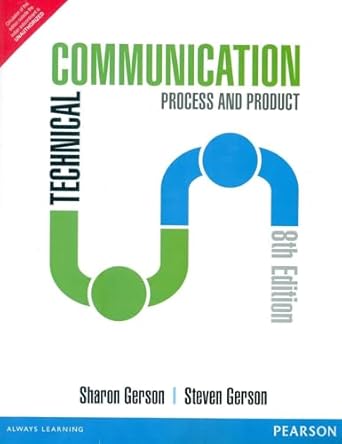 Technical Communication Process & Product
