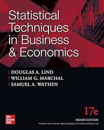 Statistical Techniques In Business And Economics
