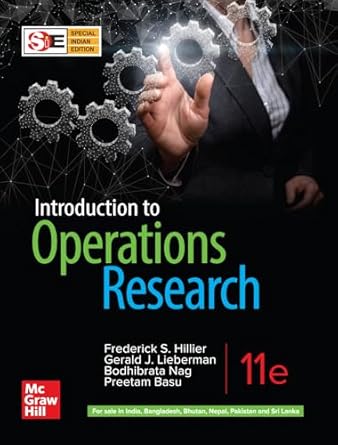 Introduction To Operations Research