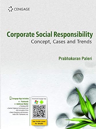 Corporate Social Responsibility: Concept, Cases And Trends