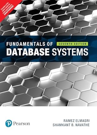 Fundamentals of Database Systems