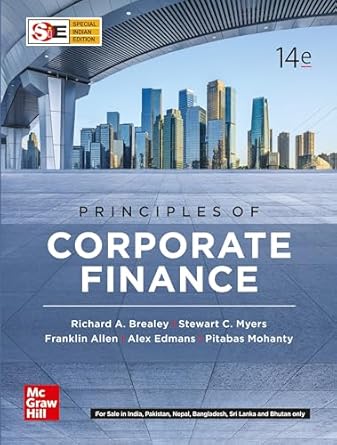 Principles of Corporate Finance