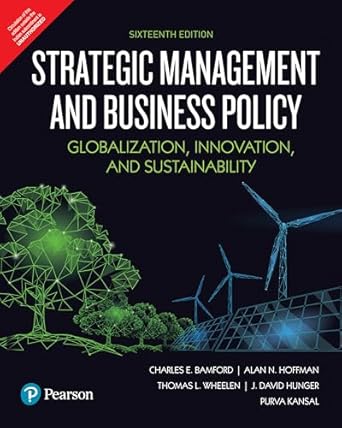 Strategic Management & Business Policy
