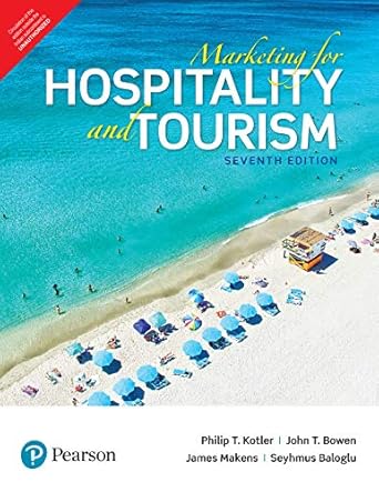 Marketing for Hospitality and Tourism