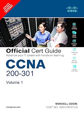 Ccna 200-301 Official Cert Guide, Volume 1