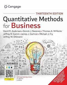 Quantitative Methods For Business