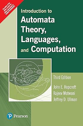 Introduction to Automata Theory Languages & Computation