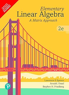 Elementary Linear Algebra