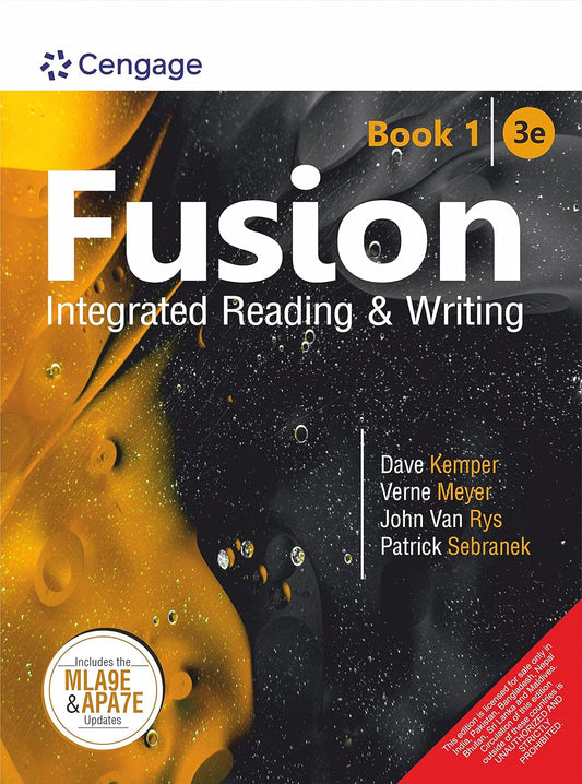 Fusion: Integrated Reading and Writing, Book 1