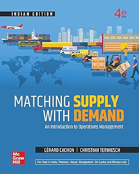 Matching Supply with Demand