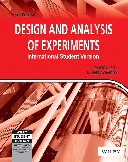 Design and Analysis of Experiments
