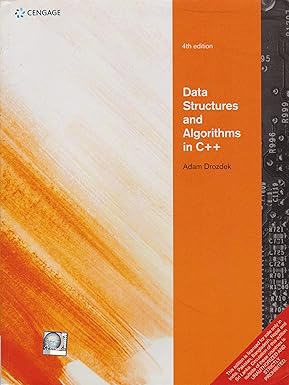 Data Structures And Algorithms In C++